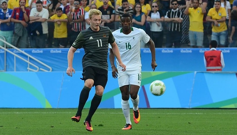 Německo Julian_Brandt By Agência Brasil Fotografias - Seleção masculina Alemã de futebol vence a Nigéria, CC BY 2.0