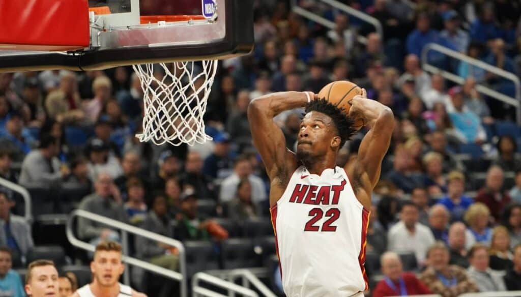 Jimmy Butler z Miami Heat nba